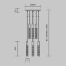 Светильник подвесной MAYTONI SELEMO MOD328PL-L18CH3K
